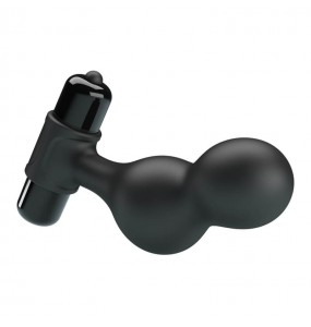 MR PLAY - Enchanted Anal Plug (Battery - Black)